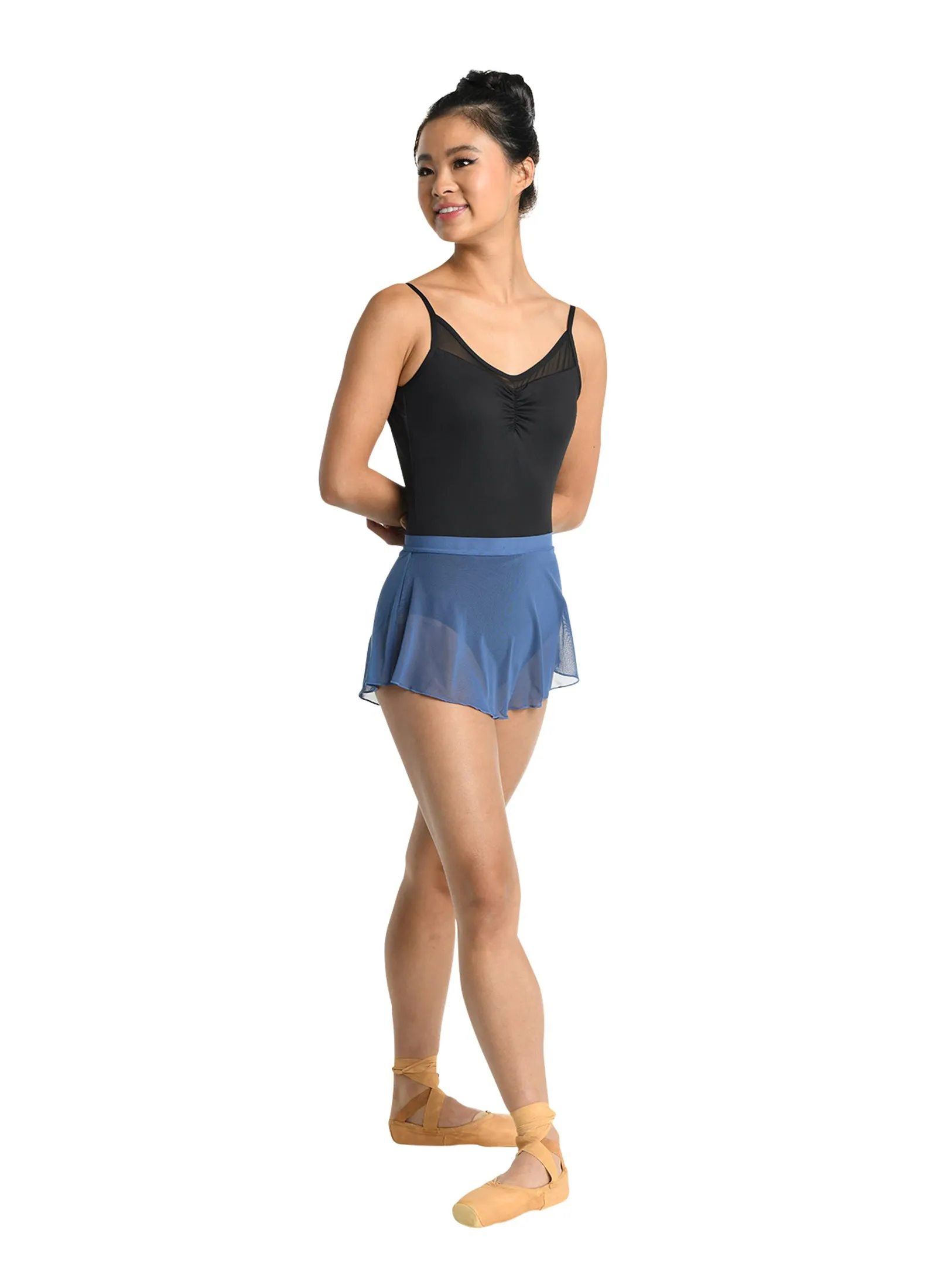 Adult Danznmotion Mesh Pull On Skirt