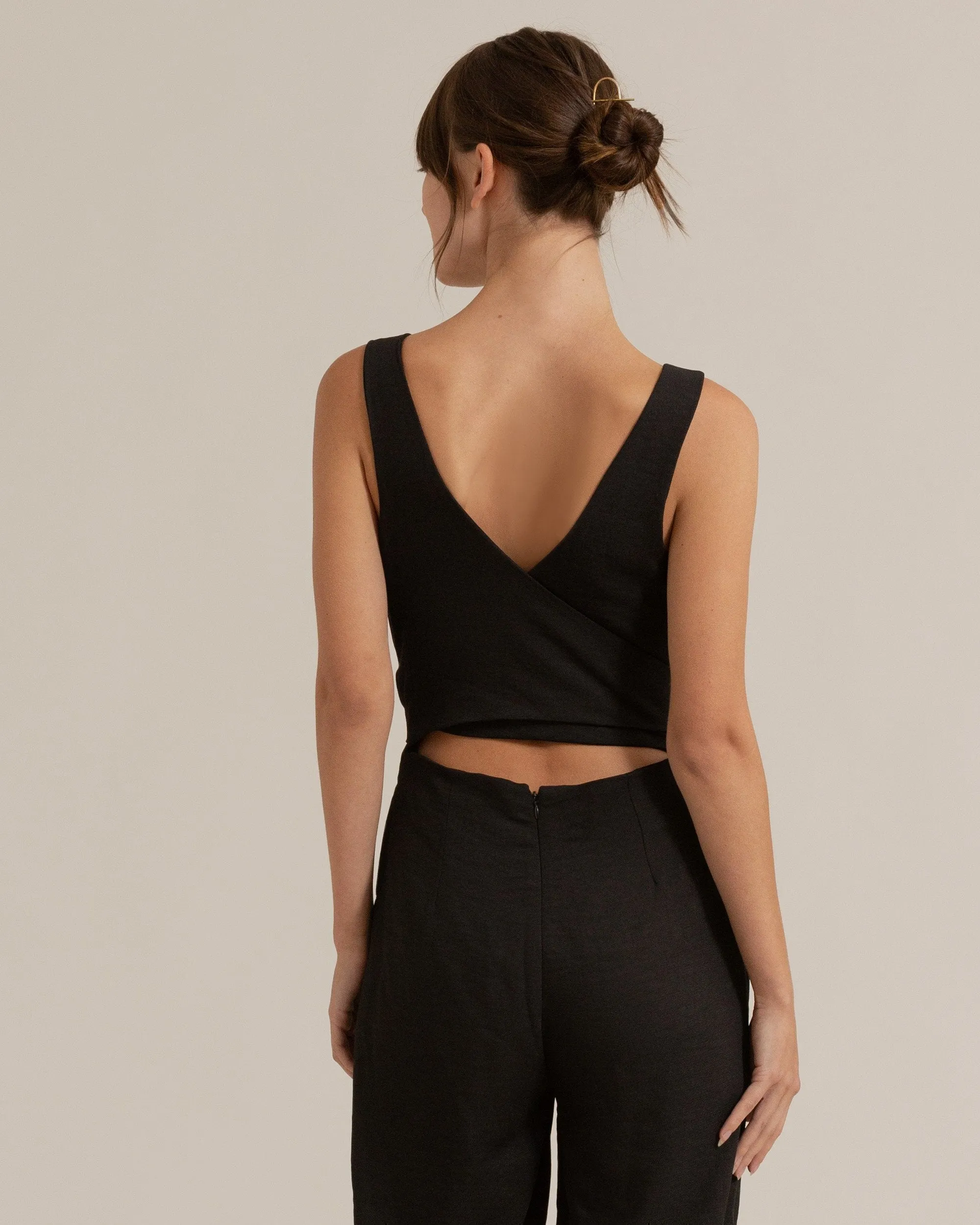 Bianca Open-Back Jumpsuit
