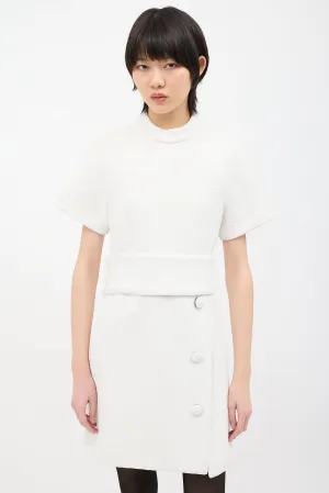 Boucle Open Back Dress