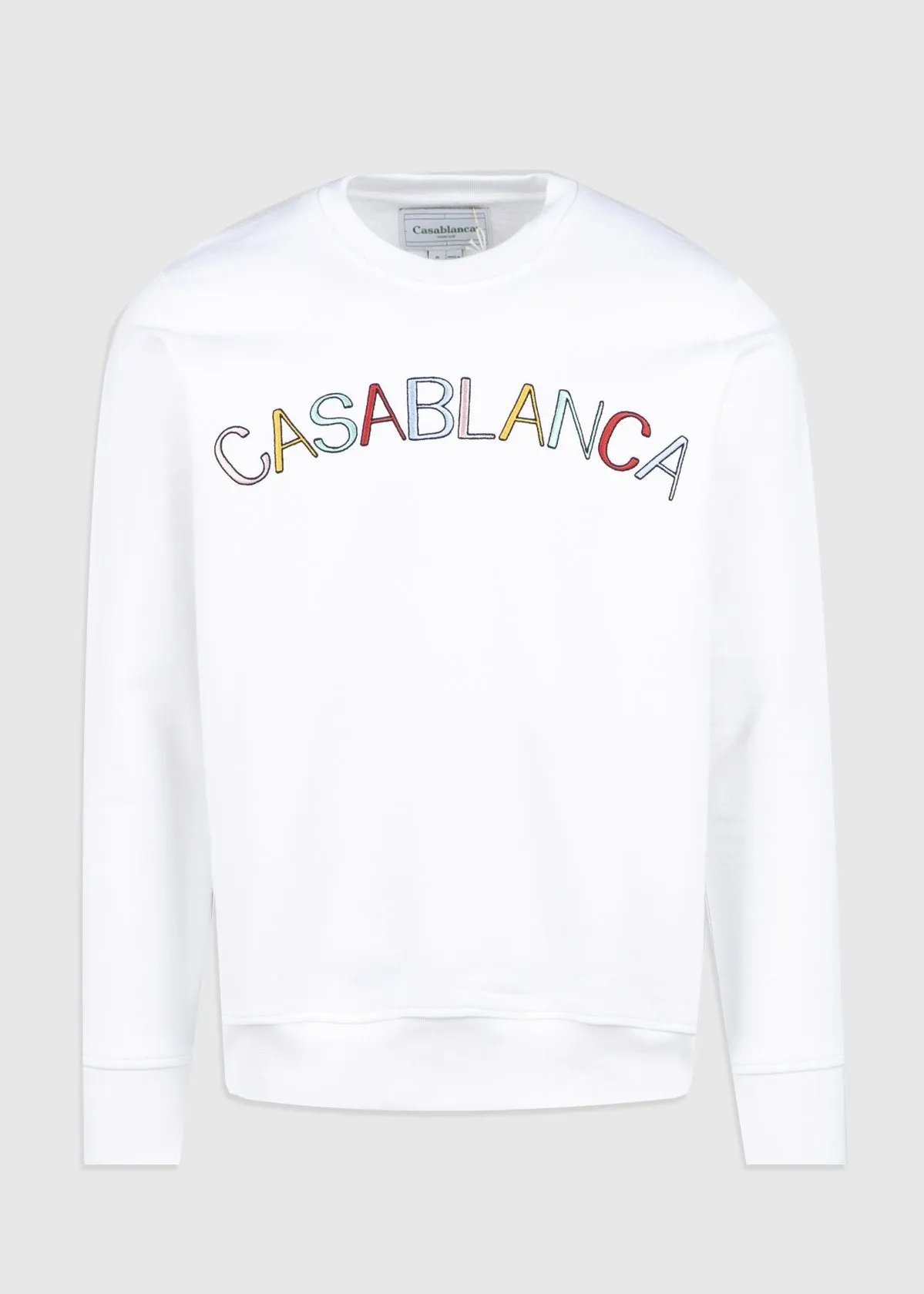 CASABLANCA: ARCH SWEATSHIRT [WHITE]