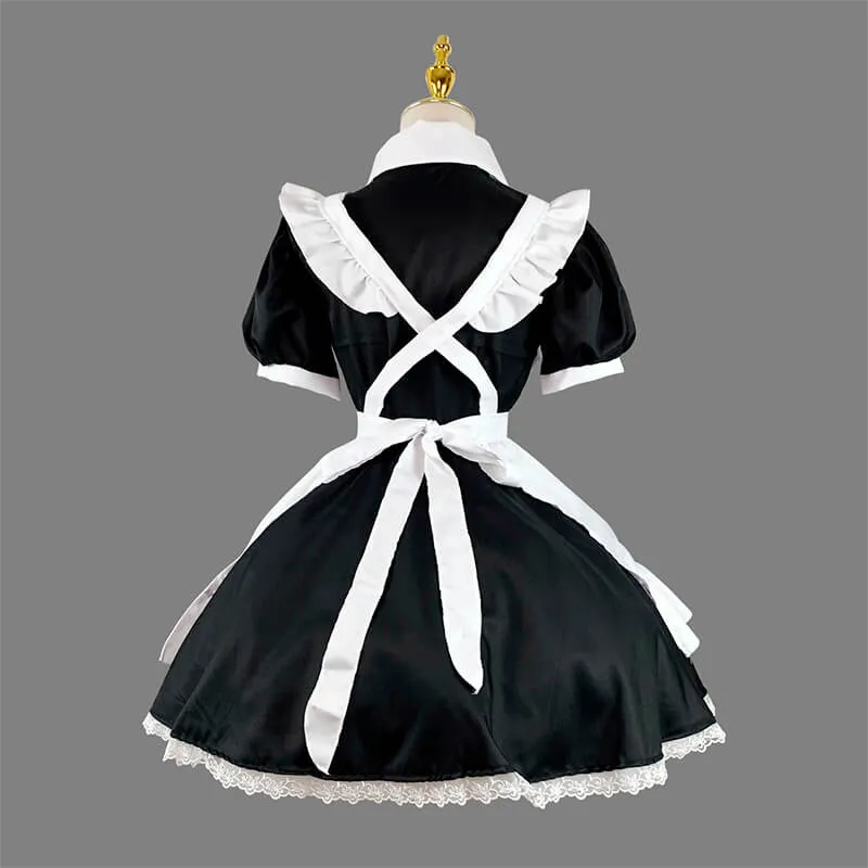 Maid Short Dress Puff Sleeve Maidcore