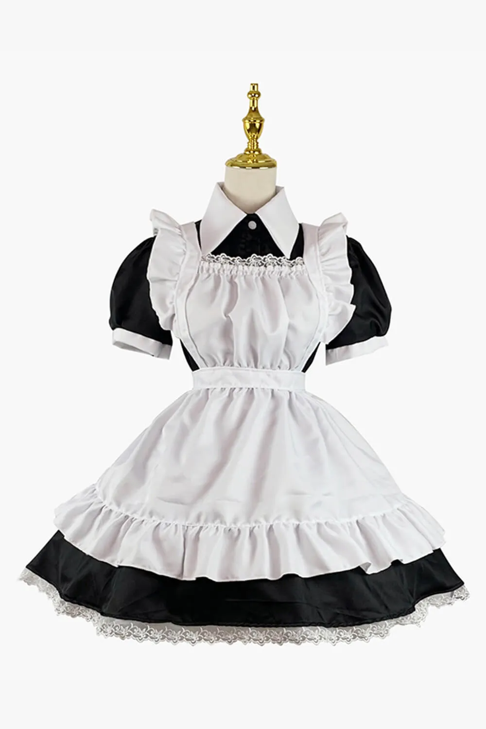Maid Short Dress Puff Sleeve Maidcore