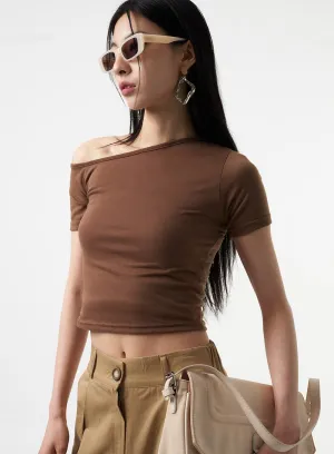 Off-Shoulder Tee IA325