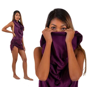 Open Back Cowl Dress